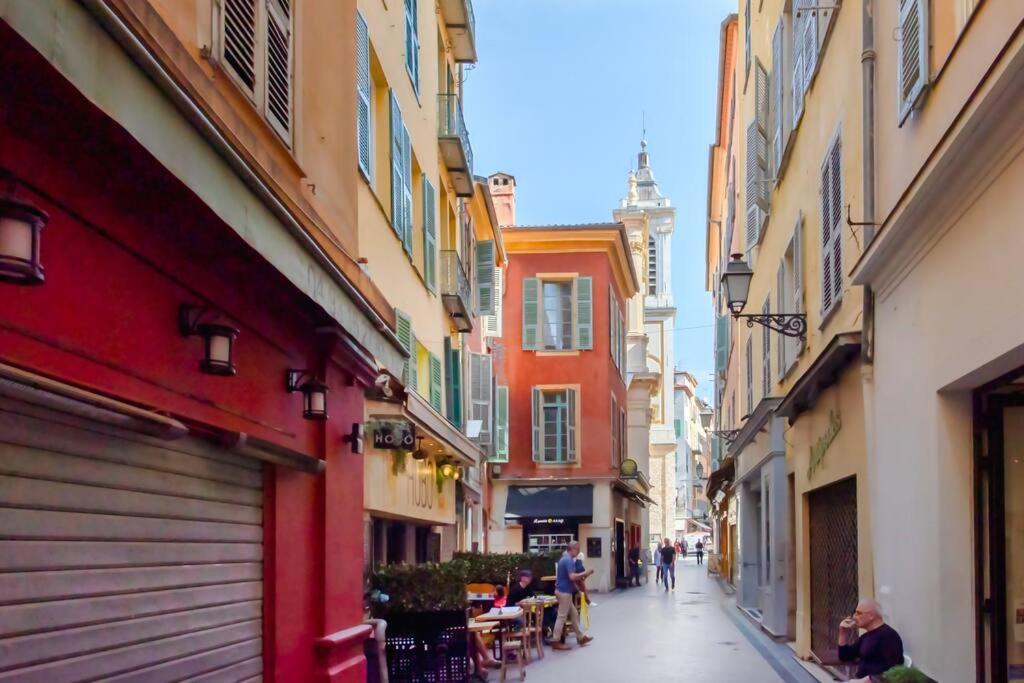 Ferienwohnung L23 Rossetti Old Town 3 Min To The Sea/Ac & Wifi Nizza Exterior foto
